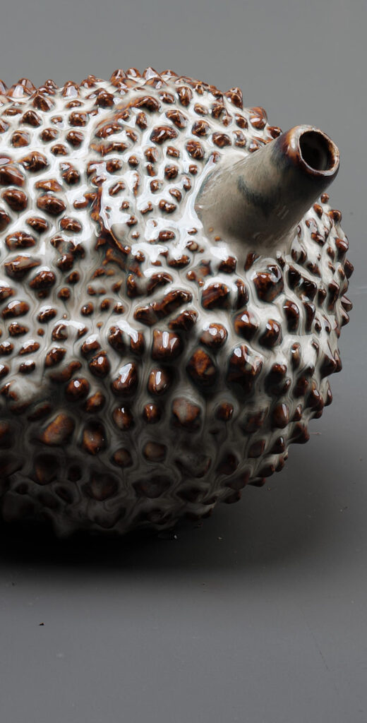 Durian de ceràmica esmaltada